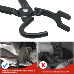 JFJJ Exhaust Hanger Removal Pliers, dimensions view, compact 30 by 7.5 cm for easy handling