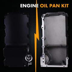 JGhyperX oil pan gasket and sump baffle for secure seal and oil management