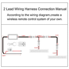 JHE wire harness connection close-up on durable adapters