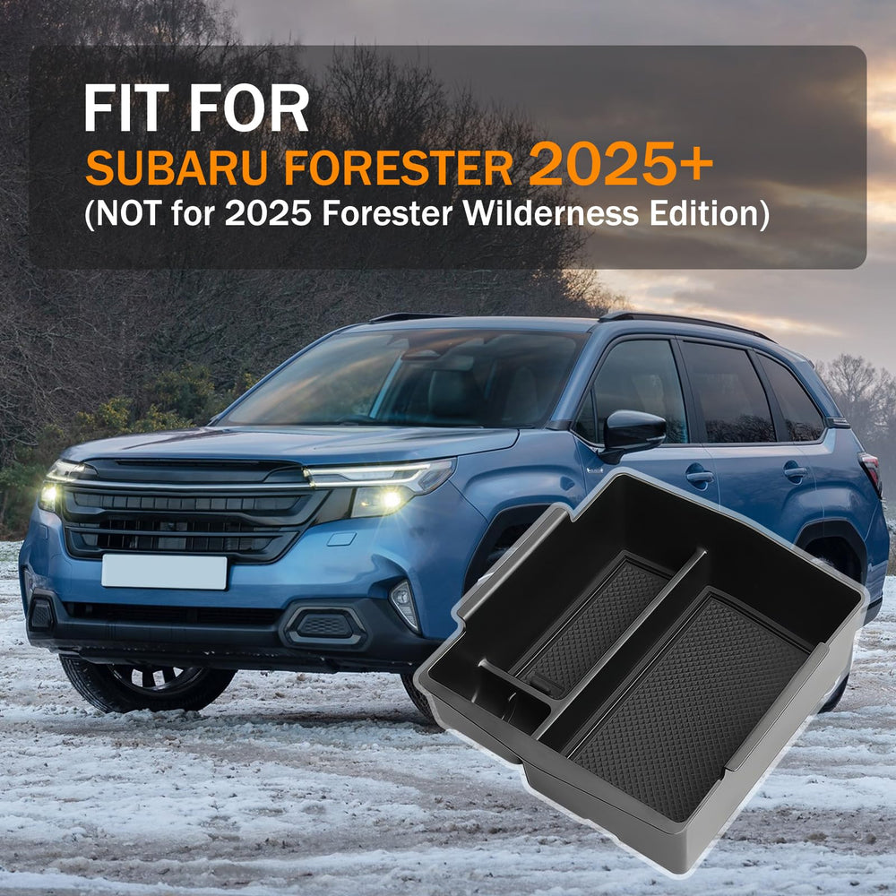 JHGFVC Forester center-console easy-clean tray for quick maintenance.