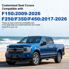JIAMAOXIN custom-fit seats for F150/F250 enhance durability and style.