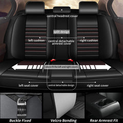 JIAMAOXIN Forester rear seat covers shield seats with stylish contrast