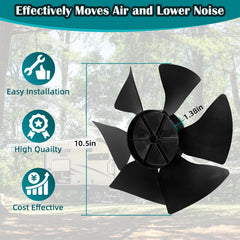 JIANBENKJ 3313107.015 blade diameter fit for Brisk Air units