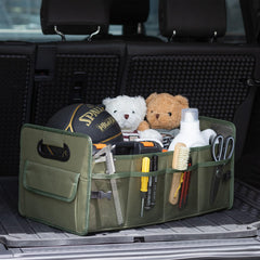 JiatuA trunk organizer expanded to full size for ample storage