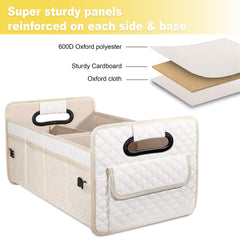 JiatuA foldable design fits small trunks and seasonal use.