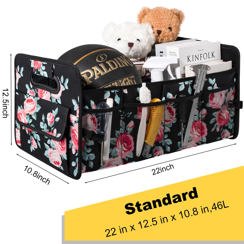 JiatuA organizer with large capacity compartments and multiple pockets
