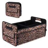 JiatuA leopard trunk organizer open view for quick access to items