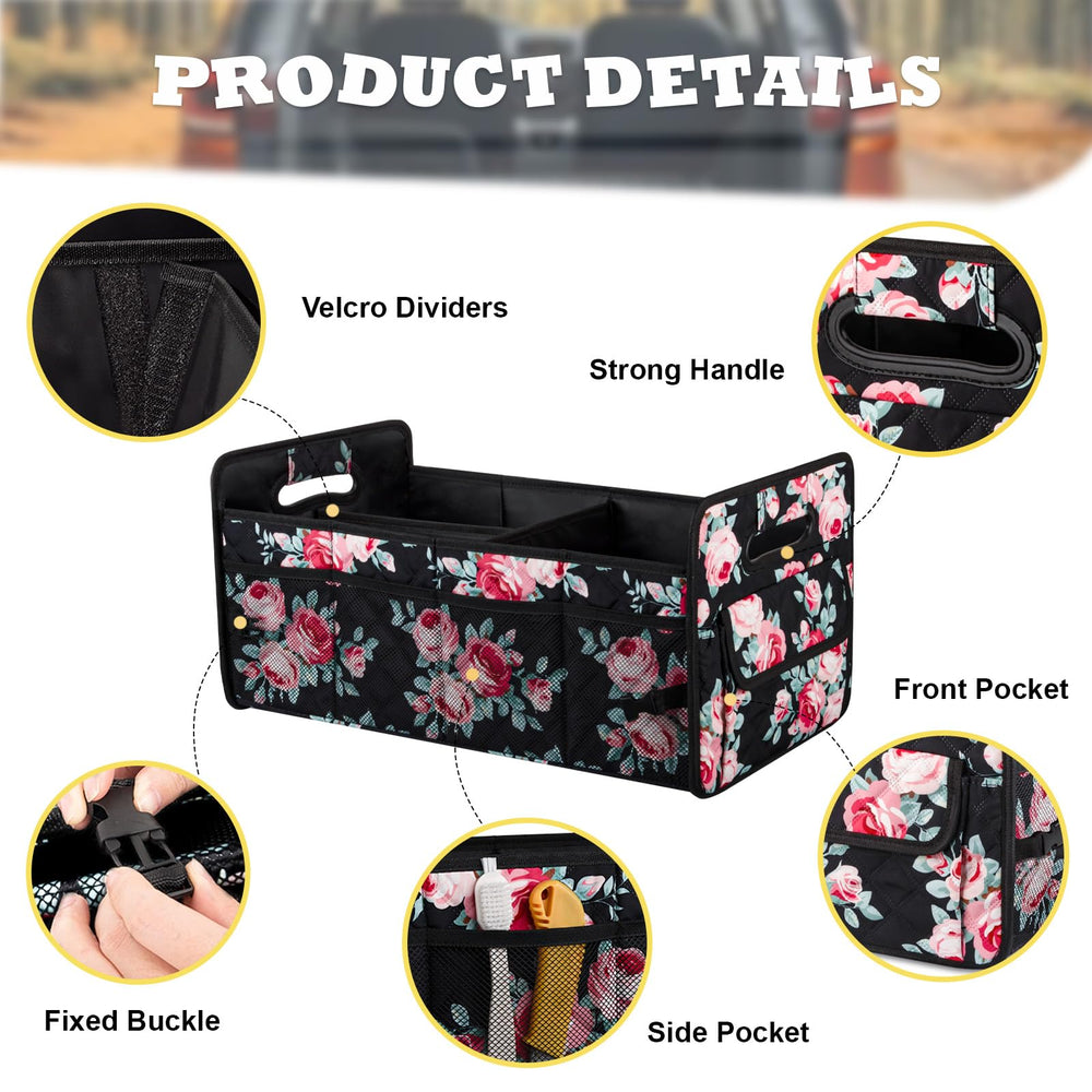JiatuA organizer close-up with waterproof 600D Oxford fabric