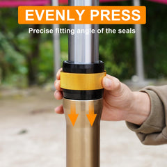 JIAYAN corrosion-resistant aluminum tool, durable for demanding trails.
