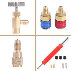 JIFETOR bottle piercing tip for precise R134A access