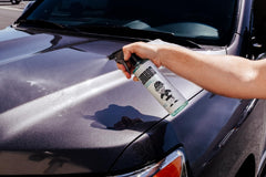Jimbos Tough as Shell ceramic spray UV protection helps preserve color and clarity.