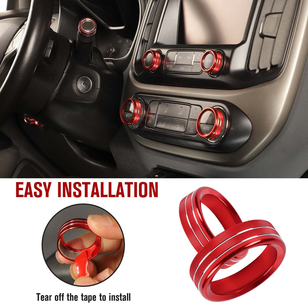 Jimen 4WD light knob ring adds cohesive color accents and durable shielding