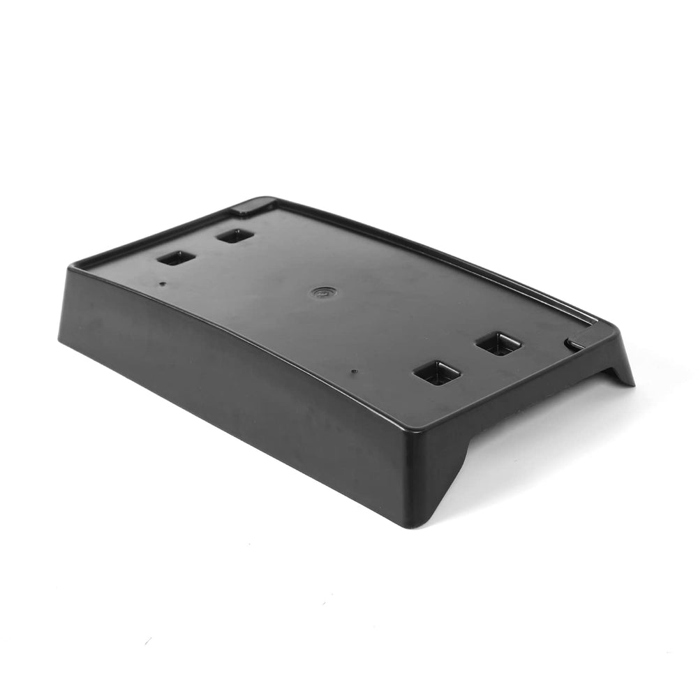 Jimen black satin finish frame for a low profile mount
