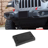 Jimen front license plate frame bracket for Jeep Wrangler, durable mounting