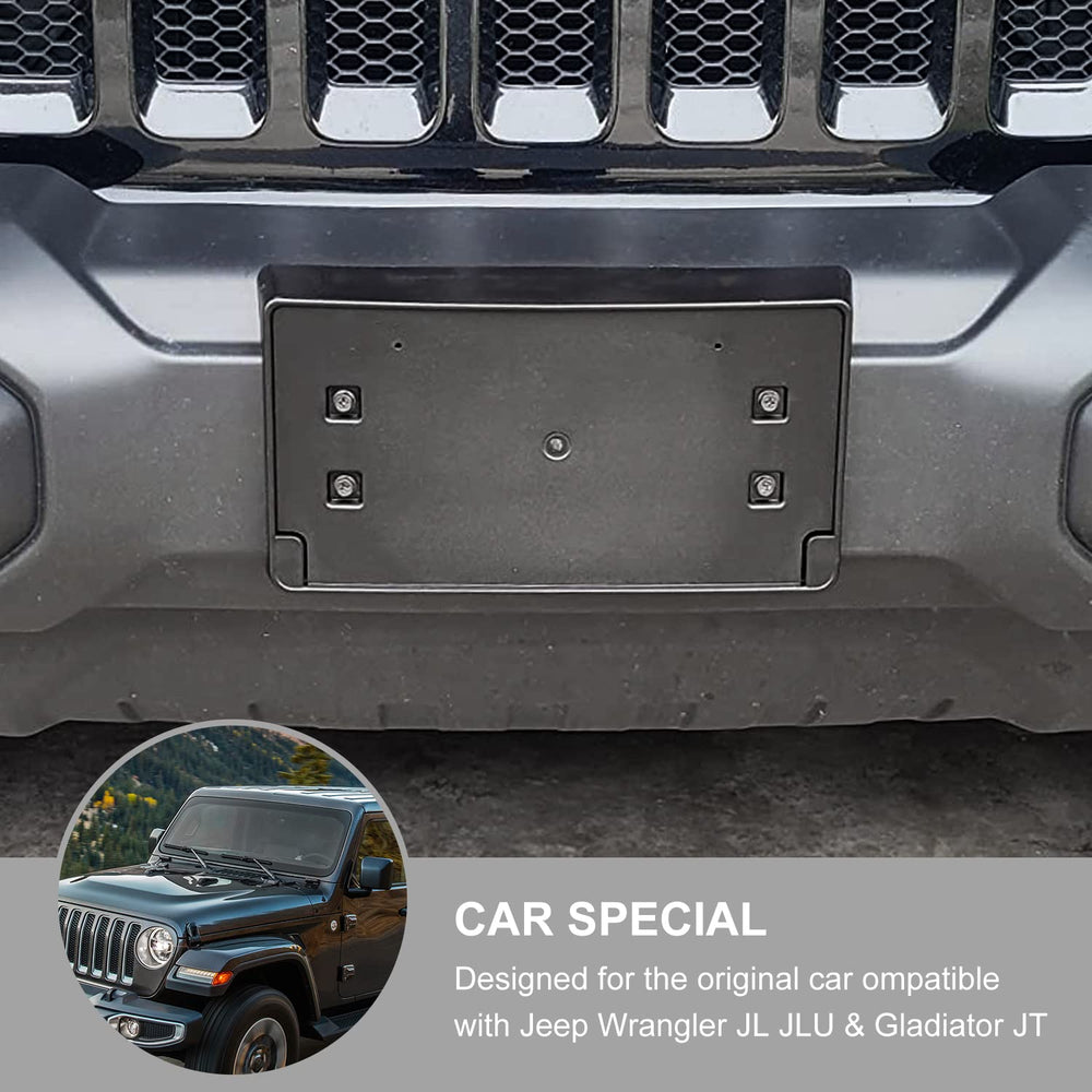 Jimen Jeep Wrangler front bracket closeup with rust resistant finish