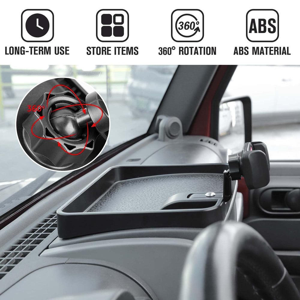 Phone holder with flexible ball joint for ideal viewing angle