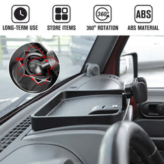 Phone holder with flexible ball joint for ideal viewing angle