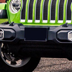 Jimen front plate frame on Jeep for reliable dirt resistance