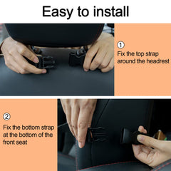 Jimikay easy-install straps fit most headrests and bases.