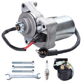 JINGKE 12-teeth starter motor assembly for quick installation.
