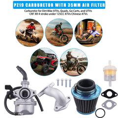 Go kart and quad compatibility with JINGKE carburetor system