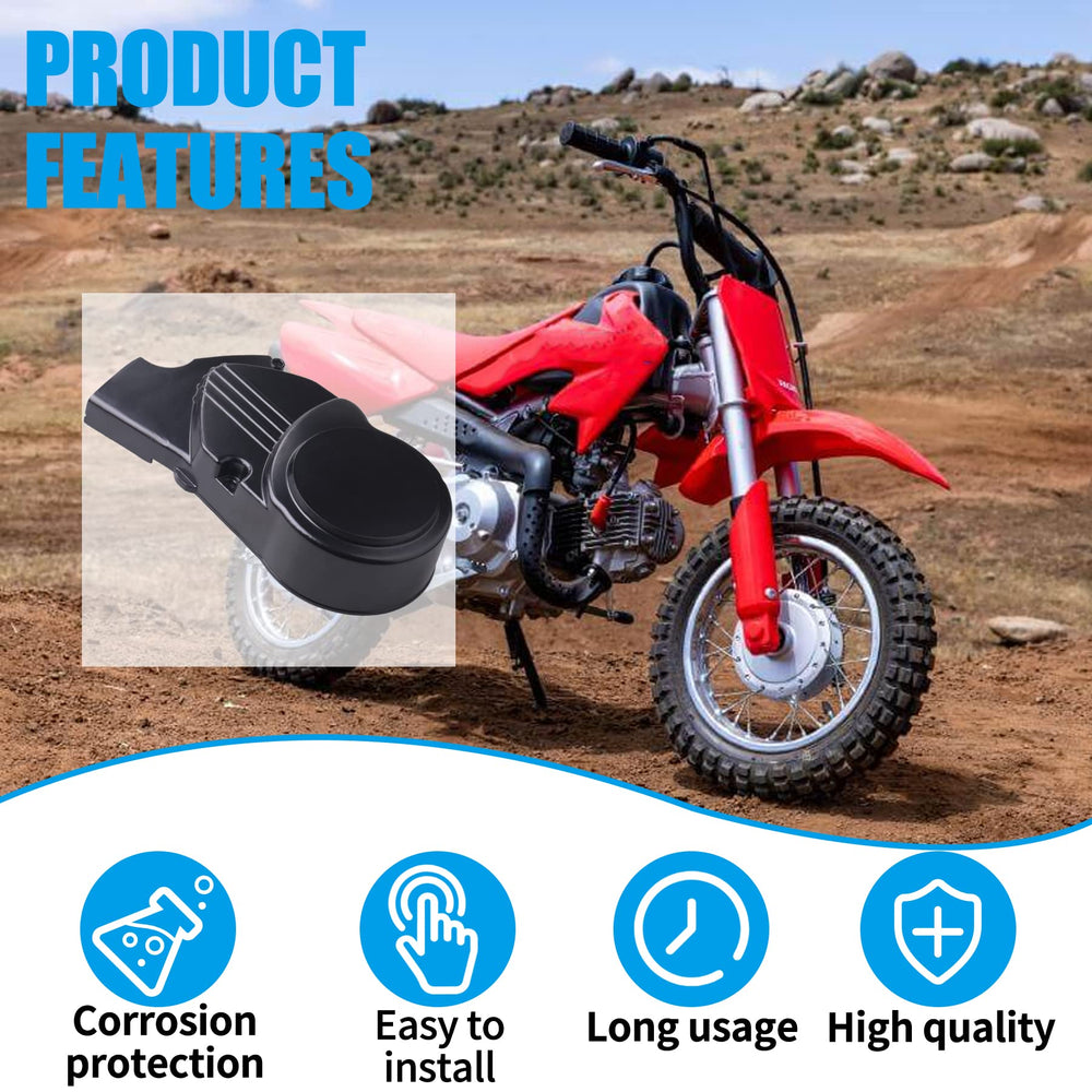JINGKE 110cc left stator cover guards vital parts during rides