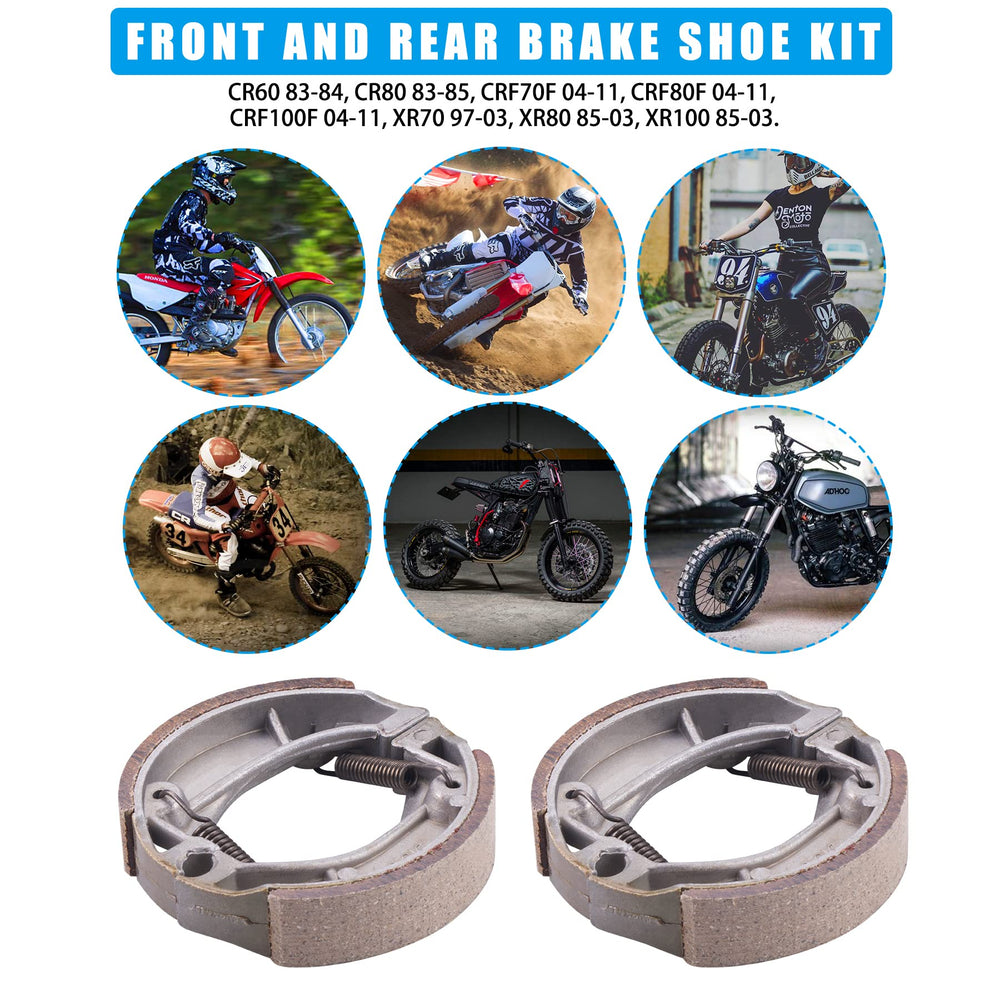 JINGKE packaging includes two shoes and two springs for easy install