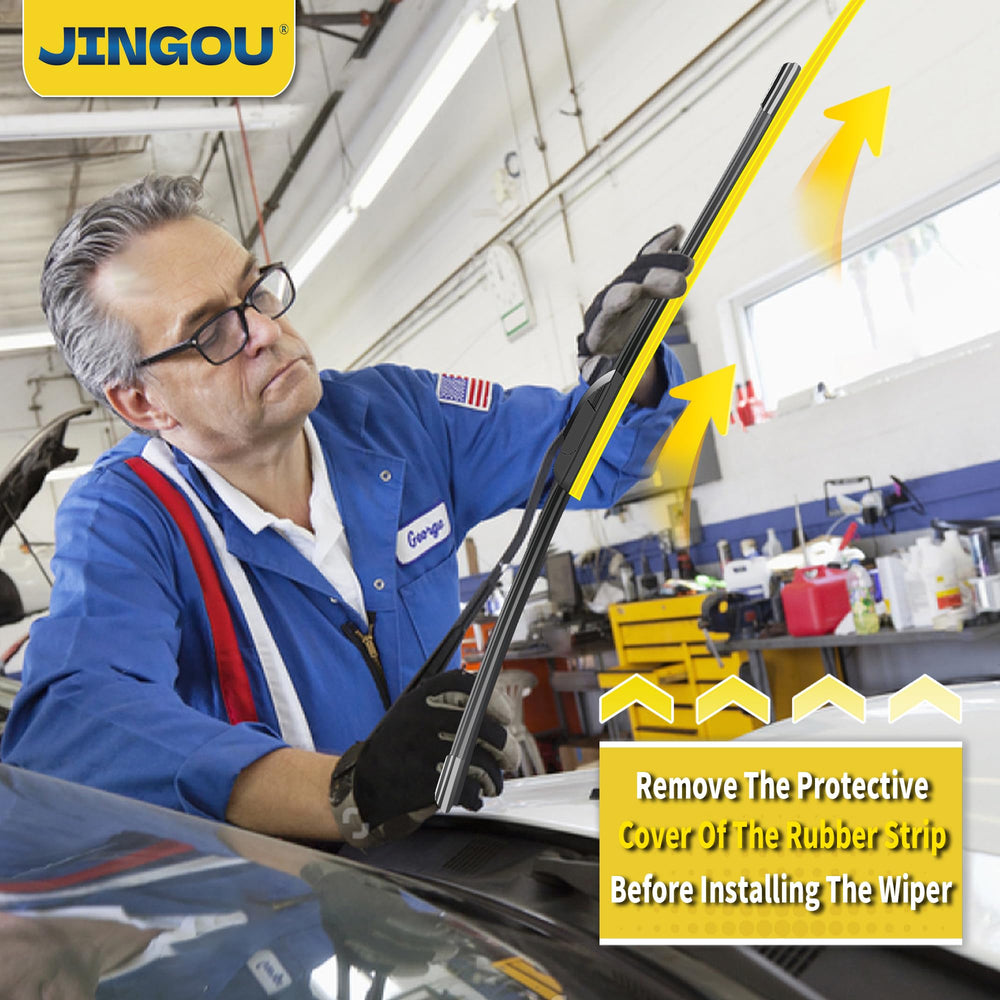 JINGOU 2-pack provides blades for driver and passenger sides