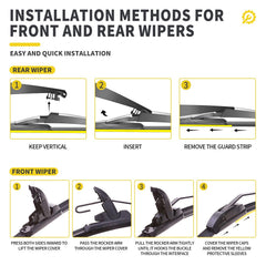 JINGOU graphite-coated rubber reduces noise for smooth wipes