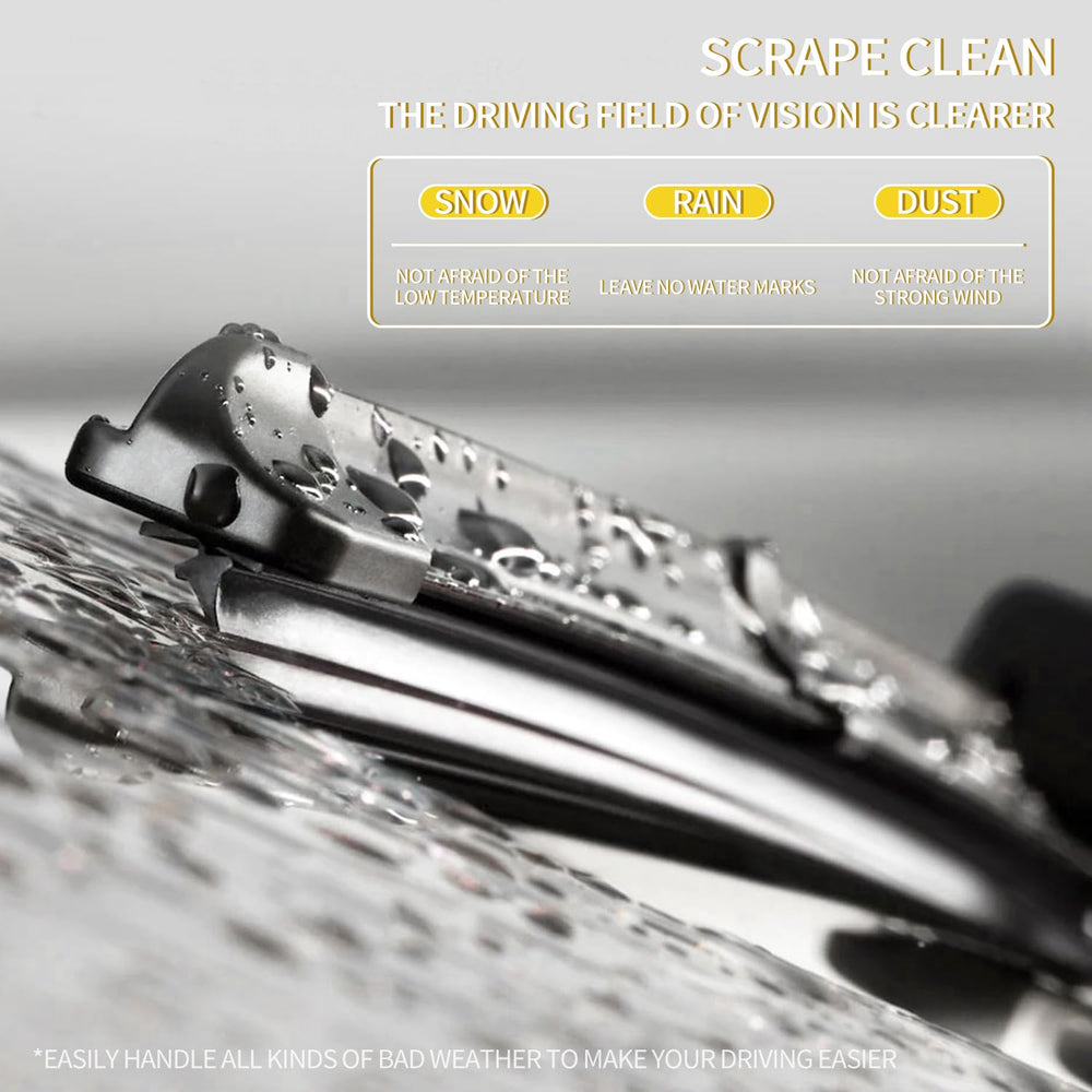 JINGOU wiper blades resist UV and weathering for reliable visibility