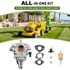 JingSney carburetor suits 20-27hp Kohler Courage engines for broad coverage.