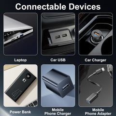 JINRUITOP 2-pack provides flexible placement in car and home environments.