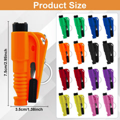 JINRUITOP seat belt cutter hidden blade for fast escape.