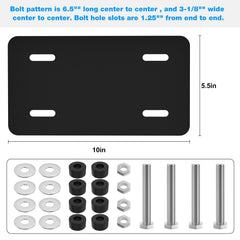 JIOTAR easy install Predator 212cc plate helps secure the engine quickly