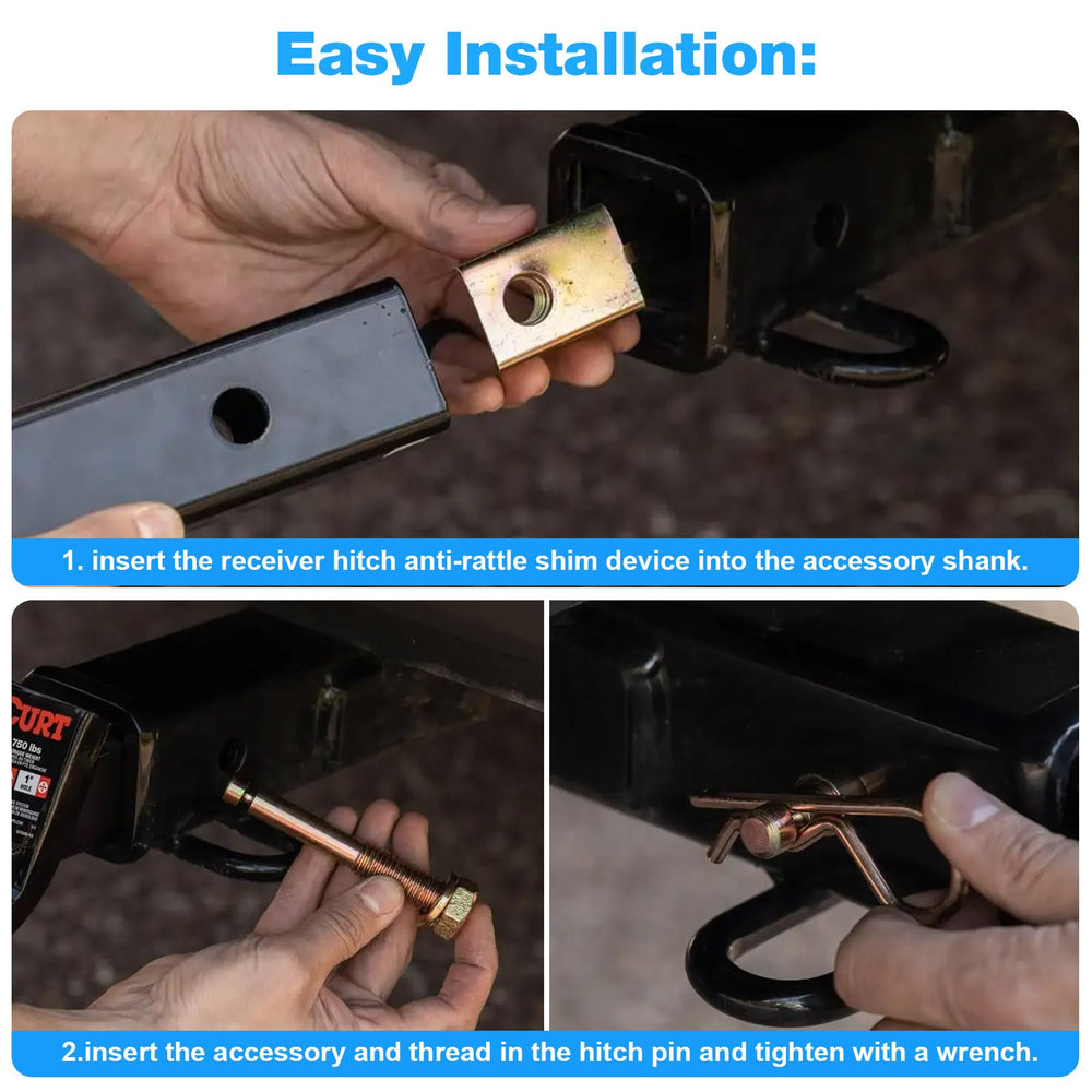 JIOTAR easy installation with a simple two-step process using a wrench