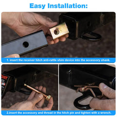 JIOTAR easy installation with a simple two-step process using a wrench