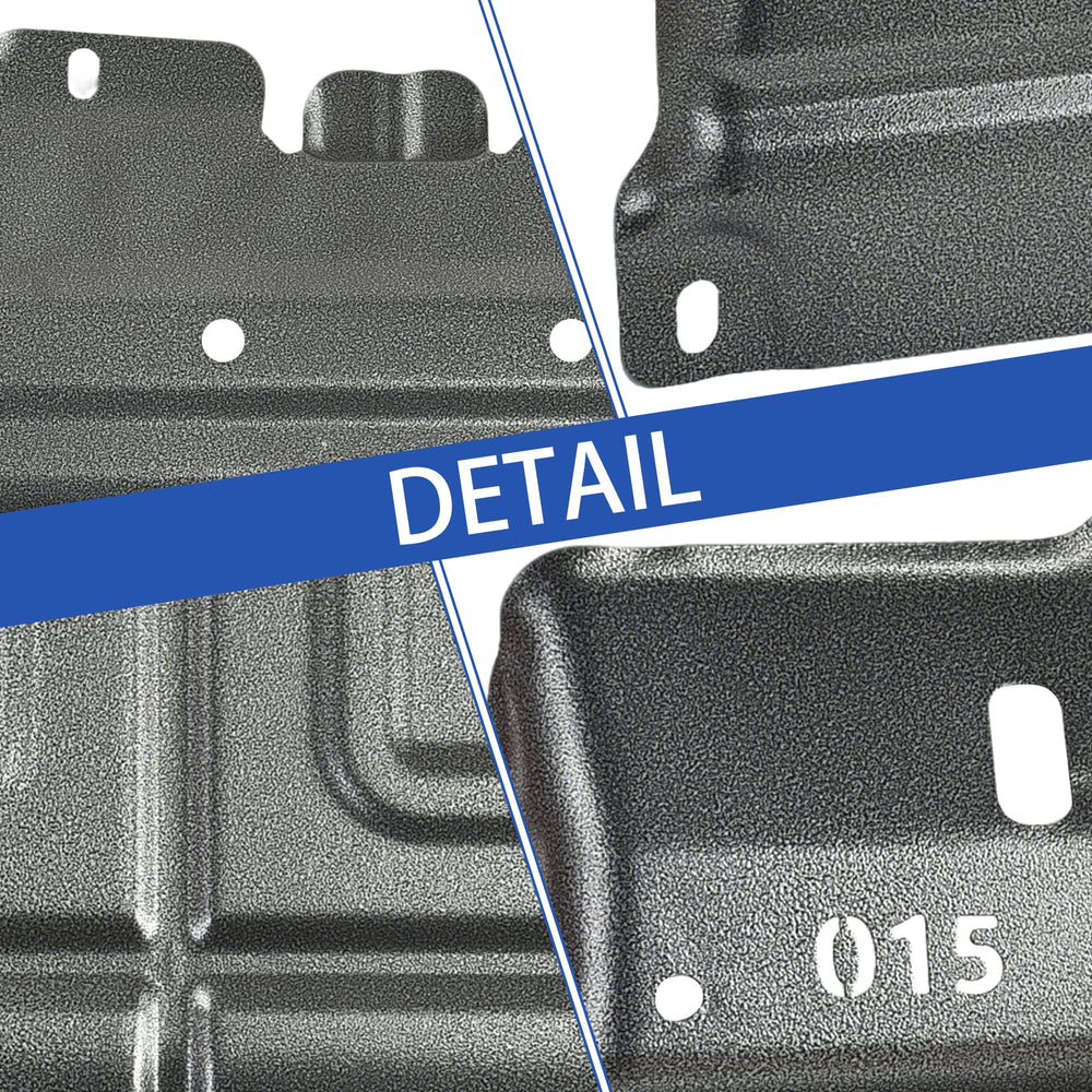 JISKAIAI rust-resistant shield guards underbody from road grime