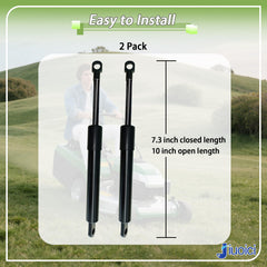 jiuoici 539102720 steering damper for AYP lawn tractors enhances vibration reduction during mowing.