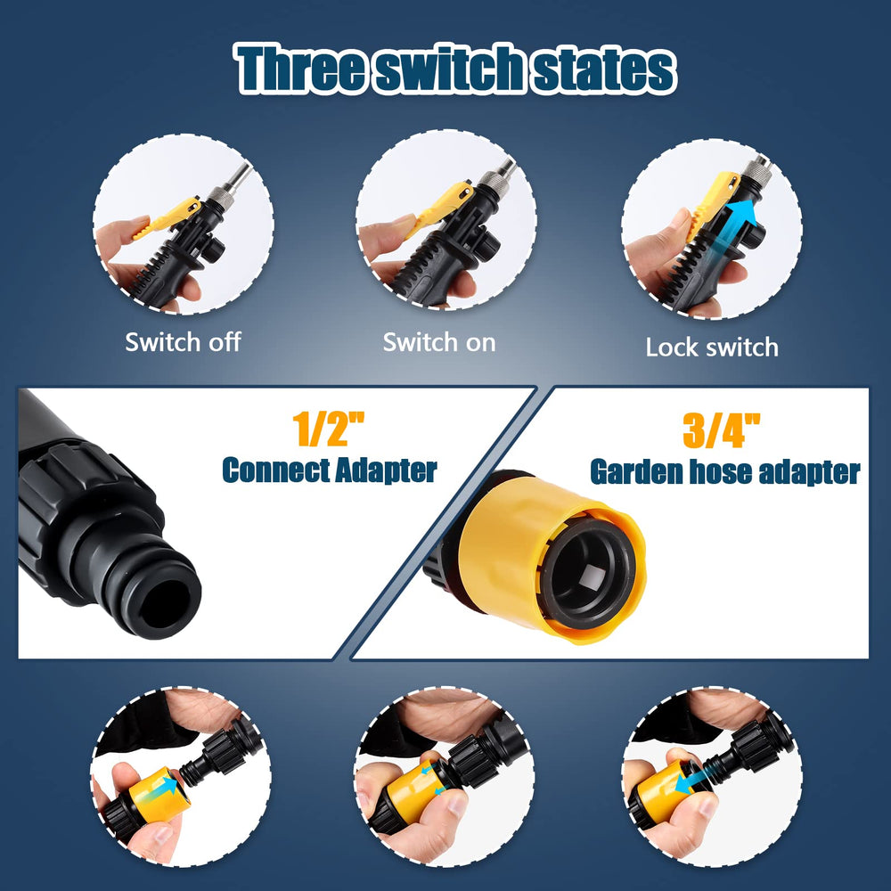 jixsloft garden hose adapter enables car and home cleaning tasks