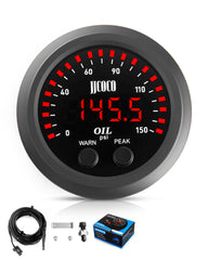 JJCOCO 150PSI gauge LED display for quick readings in sun or dark