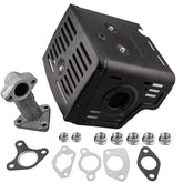 JJing muffler exhaust pipe assembly for GX engines ensures smooth fit and quiet operation.