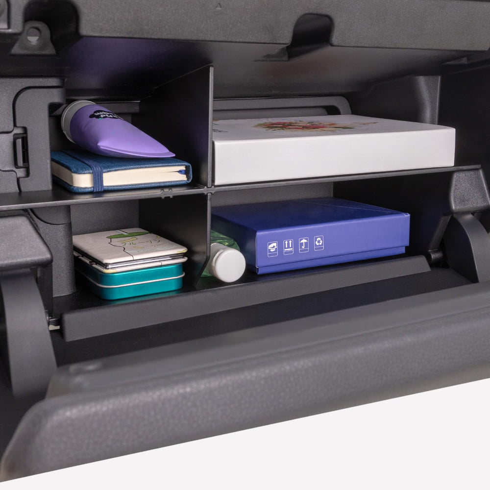 JKCOVER ABS material offers a durable, long-lasting glove box solution.