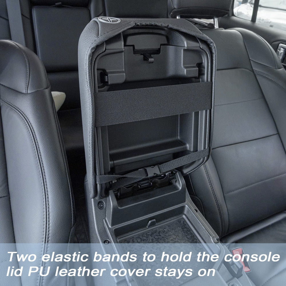 JKCover armrest cover with keyhole access enables easy lock operation.