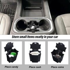 JKCOVER center console coin box for Silverado 2500-3500 is durable and easy to clean.