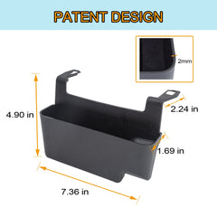 JKCOVER hanging box complements the center console tray without harming the original.