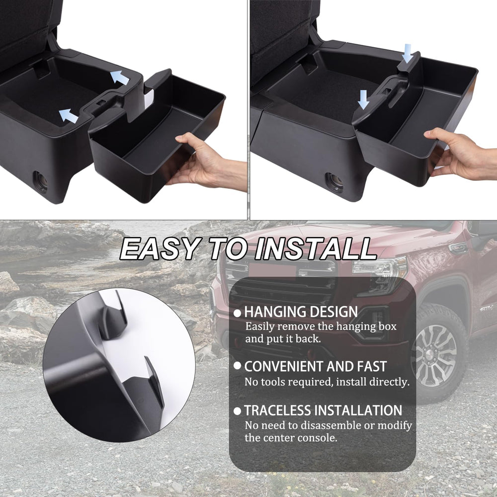 Tool-free installation demonstrates quick, tool-less fit in seconds.