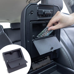 JKCOVER center console hidden box fits Toyota Tacoma with seamless interior blend.