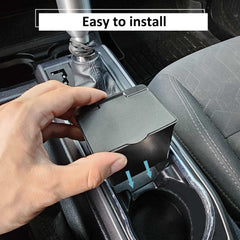 JKCOVER premium ABS plastic coin holder blends with Tacoma interior style.