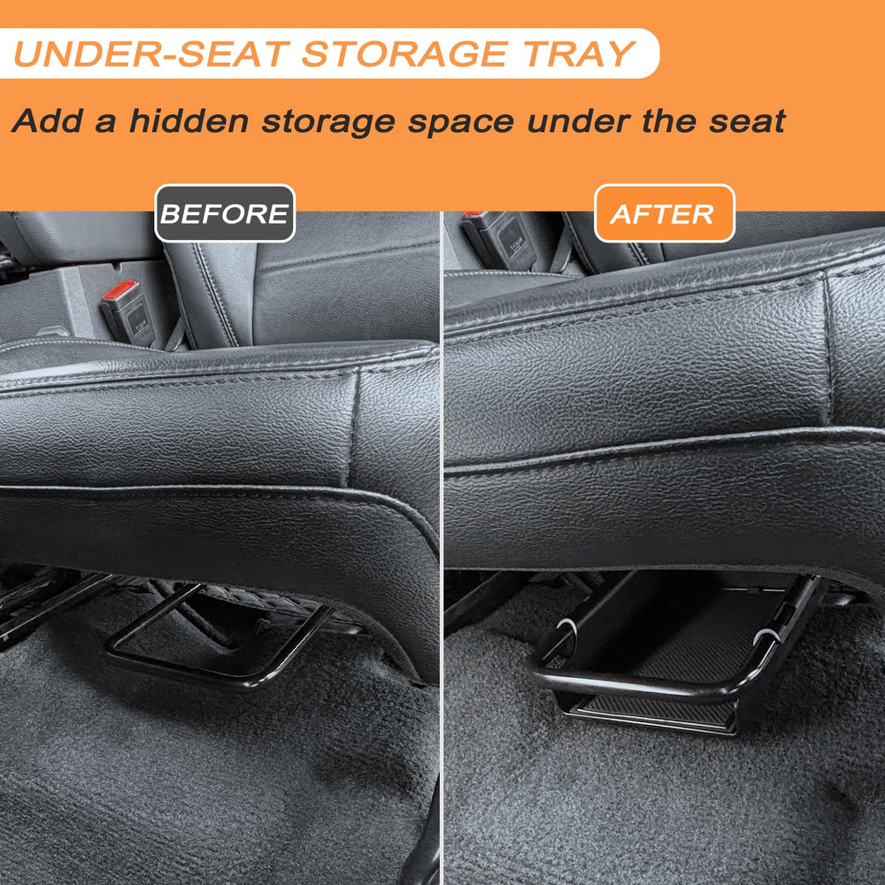 JKCover rails clamp to the seat’s iron bars for a precise, secure fit.