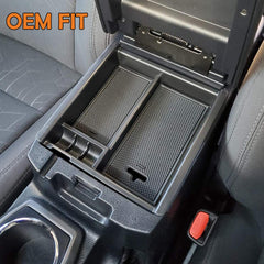 JKCOVER center-console tray side view highlights compact organization